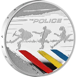 Pièce de monnaie 2 Pounds Royaume-Uni 2023 1 Once Argent Be – The Police