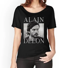 Alain Delon French French T-shirt Coupe Relax pour Femme