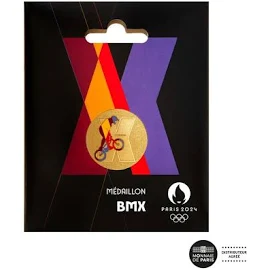 Jo 2024 Médaillon X, BMX