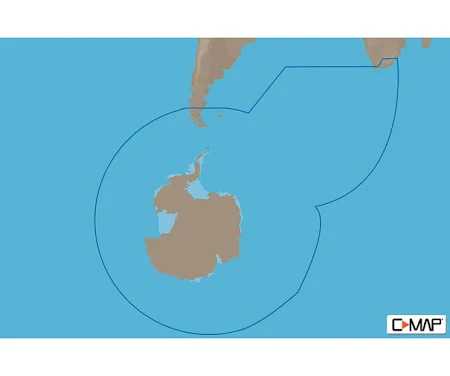 C-MAP ANTARCTICA-MAX M-AF-M003-MS cartographie marine