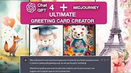 ChatGPT Midjourney Prompts Generator Créateur de cartes de vœux AI Art Paintings, GPT-4 invites testées et personnalisables, Best Midjourney Prompts