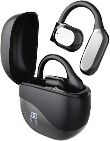 SANOTO IA Ecouteur Traducteur Instantané, 134 Langues Oreillette Traduction Instantanée, Traducteur Vocal Instantané, Open Ear Ecouteur Bluetooth 5.4,