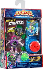 Akedo 14287 Ultimate Arcade Giants Mini Figurines de Combat avec Split Strike-Drillborg Action