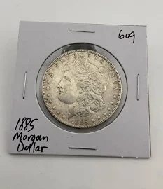 Dollar américain Morgan de 1885 en argent