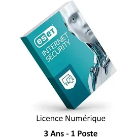 ESET Internet Security - 3 Ans / 1 Poste