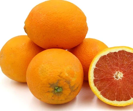 Lot de 4 oranges de table "Cara Cara" (calibre moyen), Afrique du Sud