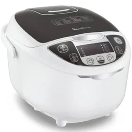 Multicuiseur - Robot cuiseur Moulinex MK708E10 25 en 1, 5 L, 25 programmes, cuiseur riz, cuiseur vapeur, cuisson lente, cuve antiadhésive amovi