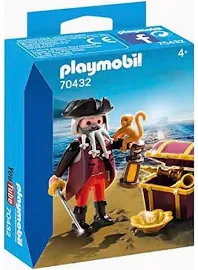 Playmobil 70432 - Pirate Singe coffre Trésor