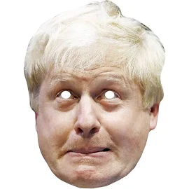 Boris Johnson « Oh Dear », Homme politique, Premier ministre conservateur, Masque de carte de Célébrité - Commandez avant 15 heures au Royaume-Uni Pou