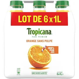 Jus d'orange Pure Premium Sans pulpe Tropicana