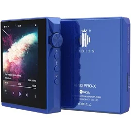 Hidizs AP80 Pro-X Lecteur de Musique Bluetooth MQA Portable équilibré sans Perte avec Deux puces DAC ESS9219C et Prend en Charge MQA 8X/LDAC/apt-X