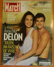 Paris Match 3635 Du 10/1/2019-anouchka Delon & Julien-kevin