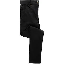 Le premier ministre Womens/Ladies Performance Chinos Noir 24R