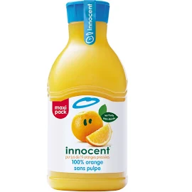 Innocent pur jus d'orange Sans pulpe 1,5L