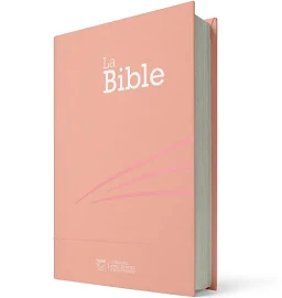 Bible Segond 21 Compacte. Couverture rigide Skivertex Rose Guimauve