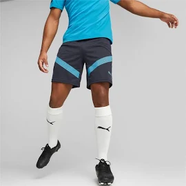 Puma Short d’entraînement de Foot Olympique de Marseille Homme, Bleu, vêtements