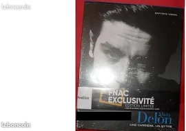 Alain delon - gros livre + 6 dvd - neuf - fnac édition limitée