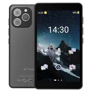 Appareil de traduction IA T22 avec ChatGPT, 142 langues - 5.5 - Noir