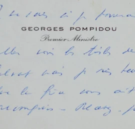 Georges Pompidou, Premier Ministre, Tentera De Se Rendre À