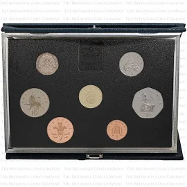 1988 Royal Mint Royaume-Uni, série de 7 pièces BE - Cadeau idéal !