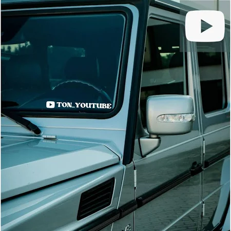 Sticker personnalisé Youtube