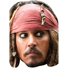 Pirates Johnny Depp Celebrity Party Face Fancy Dress - Onbuy.com