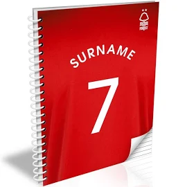 Nottingham Forest FC Shirt Notebook