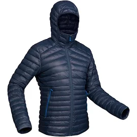 Forclaz Men's Mountain Trekking Hooded Down Jacket - MT100 -5 °C