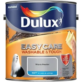 Dulux Easycare Warm Pewter Matt Emulsion Paint 2.5L