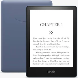 Amazon Kindle Paperwhite 6.8" eReader - 16 GB, Denim, Blue
