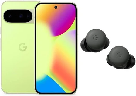 Google Pixel 10 (256 GB, Lemongrass) & Pixel Buds Pro 2 Wireless Bluetooth Earbuds Bundle