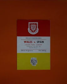Fifa World Cup Qualifier - Wales V Spain - 19th April 1961