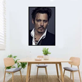 Johnny Depp Poster Wall Art, Home Decor, Best Gift
