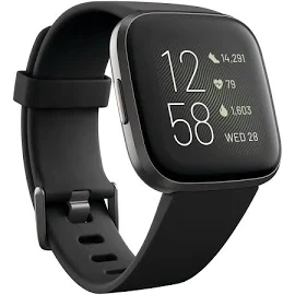 Fitbit Versa 2 Black Smartwatch