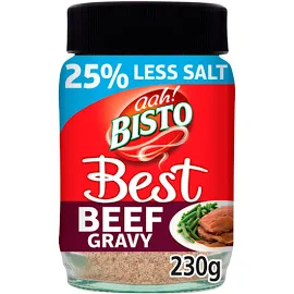 Bisto Best Beef Gravy Granules 25% Less Salt 230g