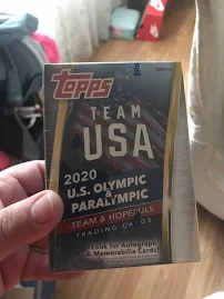 2020 Topps Team Usa Olympics Paralympics Team Trading Card Blaster Box