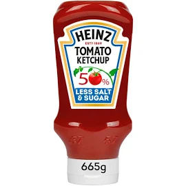 Heinz 50% Less Sugar & Salt Tomato Ketchup