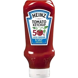 Heinz Tomato Ketchup 50% Less Salt and Sugar 880g