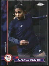 2024 Topps Chrome U.s. Olympic And Paralympic Hopefuls 52 Catarina