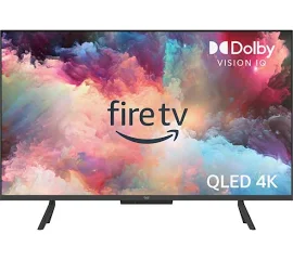 Amazon 50" Omni QLED Series Fire TV QL50F601U Smart 4K Ultra HD HDR TV With Alexa Silver/Grey - Television - Currys