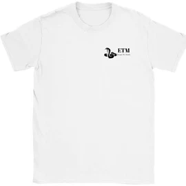 ETM Men's T-Shirt Cobra Tate White S
