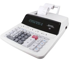 Printing Calculator, Sharp CS-2635RHGYSE