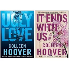 Colleen Hoover 2 Books Set: Ugly Love + It Ends With Us (english,