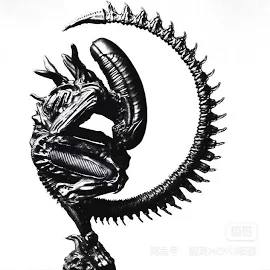 In Stock Alien Romulus Figure 2024 Xenomorph movie Toys 3D Model Room Decoration Christmas Kids