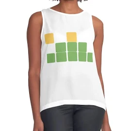 Wordle Puzzle Game Wordle Sleeveless Top