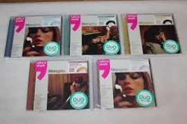 Taylor Swift - Midnights 5cd All Versions Set Polish Stickers Sealed