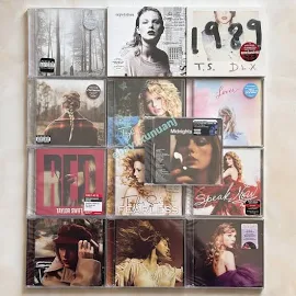 Taylor Swift 13 Album Package Including 1989 (taylor's Version) Album