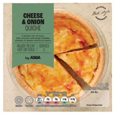 ASDA Cheese-Onion Quiche