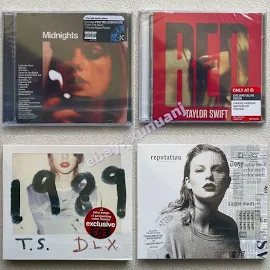 [new Cd] Taylor Swift 4 Album (midnights ,red, 1989, Reputation)