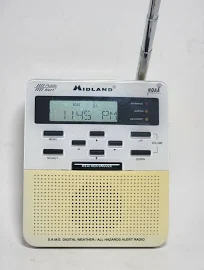 Midland Weather Radio, Noaa Public Alert & Storm Warning Wr-100